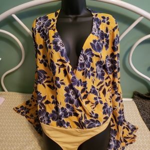 floral bodysuit